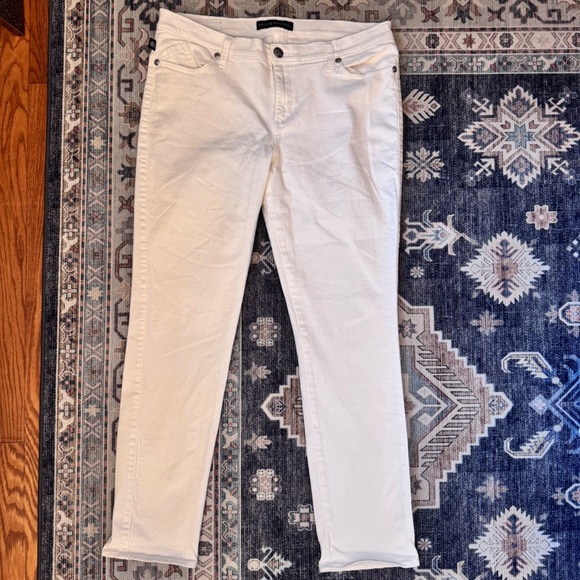 Rock & Republic Berlin High Rise Classic White Skinny Jeans Women’s Size 16 - Picture 2 of 11